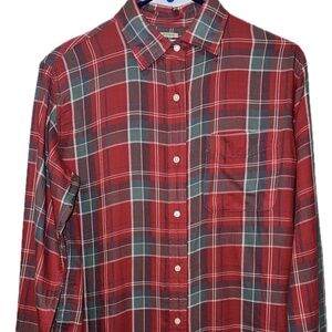 Ralph Lauren Denim & Supply | Women's Boyfriend Plaid Top | Size S